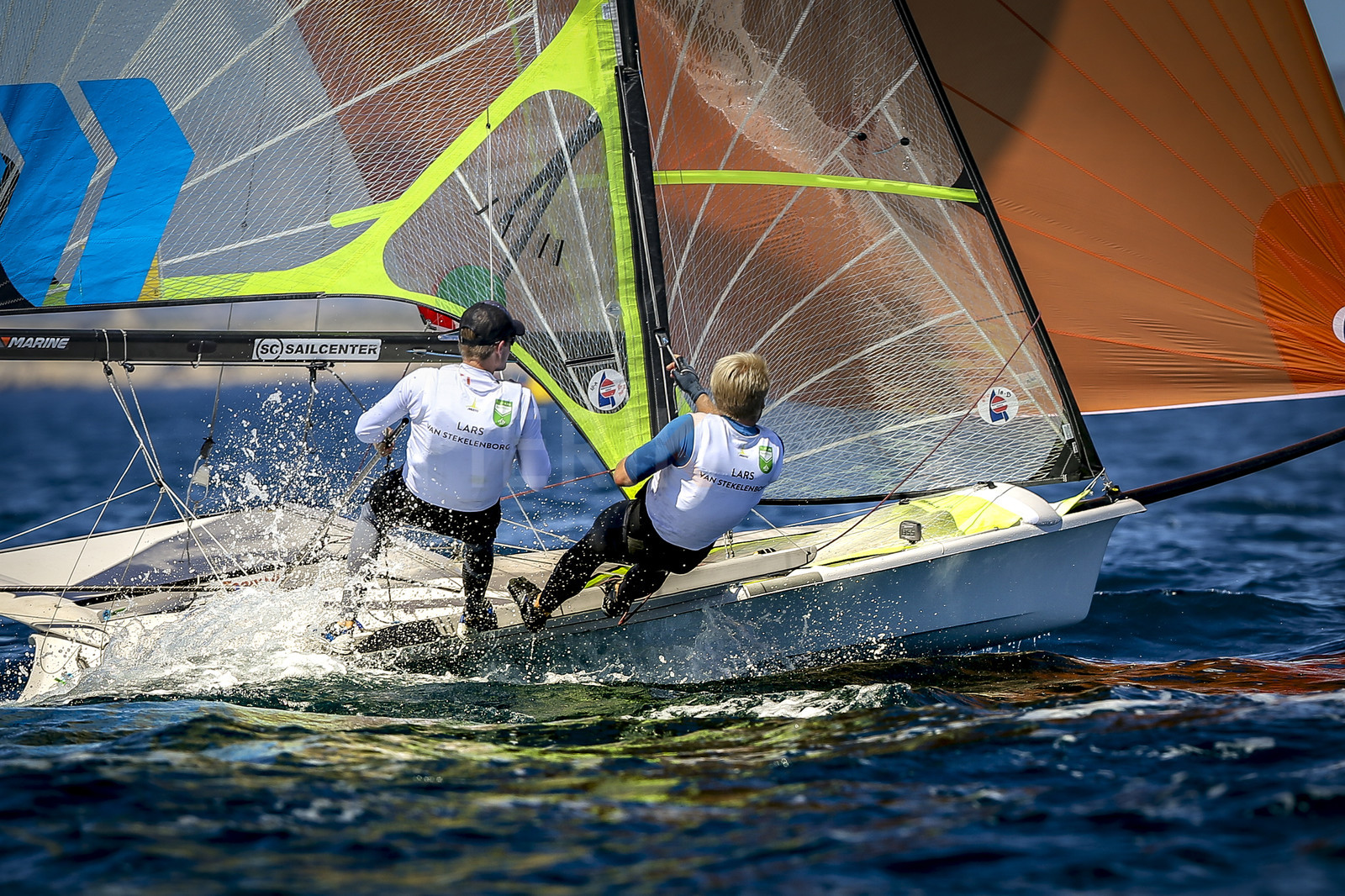 Marseilles France is hosting more than 200 sailors from 28 nations for the 2018 Junior Worl Championship of 49er, 49erFX and Nacra 17. Held from 28 august to 1st september 2018. © Pierick Jeannoutot