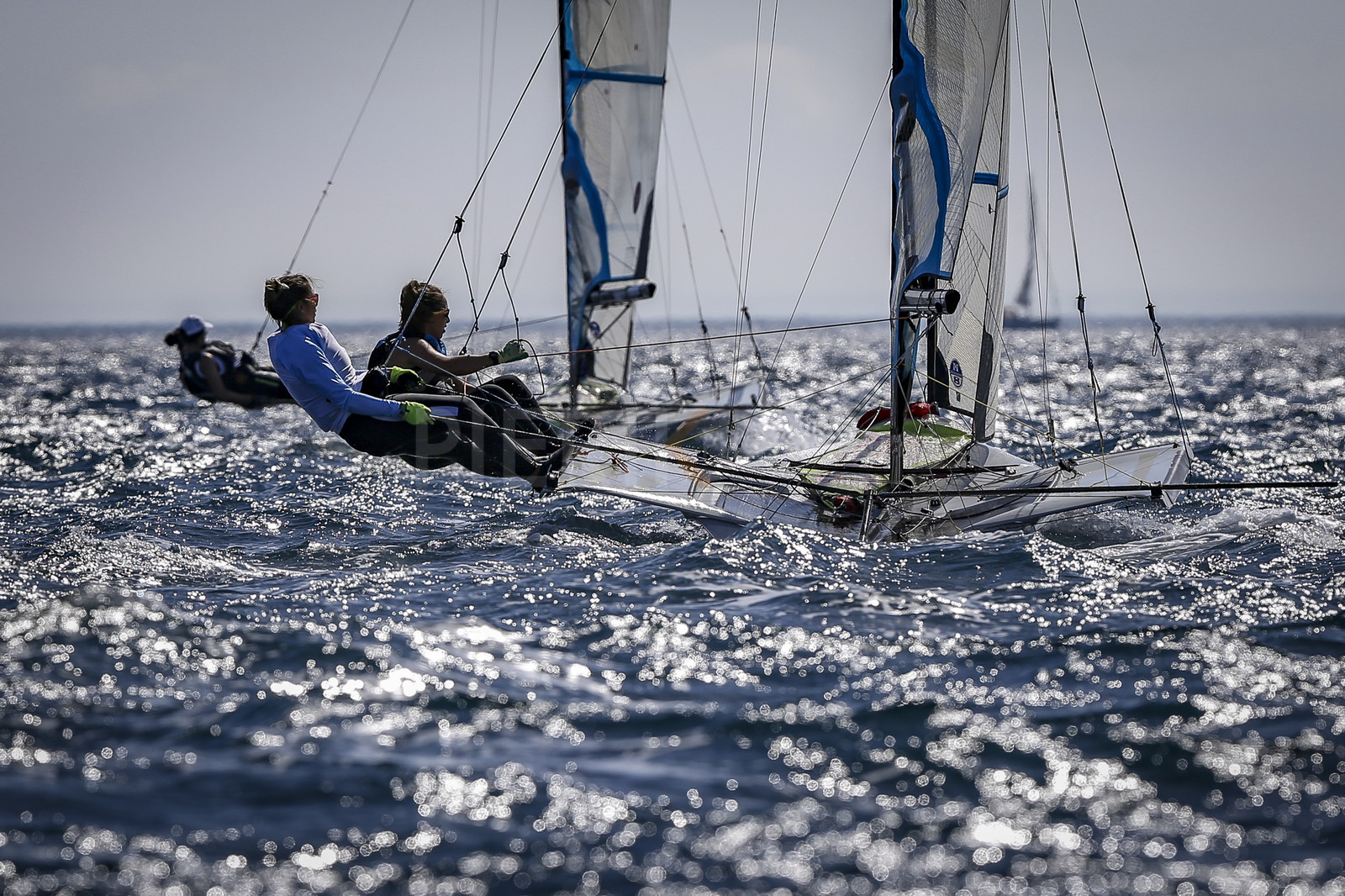 Marseilles France is hosting more than 200 sailors from 28 nations for the 2018 Junior Worl Championship of 49er, 49erFX and Nacra 17. Held from 28 august to 1st september 2018. © Pierick Jeannoutot