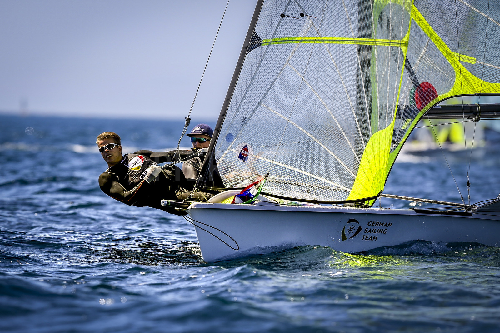 Marseilles France is hosting more than 200 sailors from 28 nations for the 2018 Junior Worl Championship of 49er, 49erFX and Nacra 17. Held from 28 august to 1st september 2018. © Pierick Jeannoutot