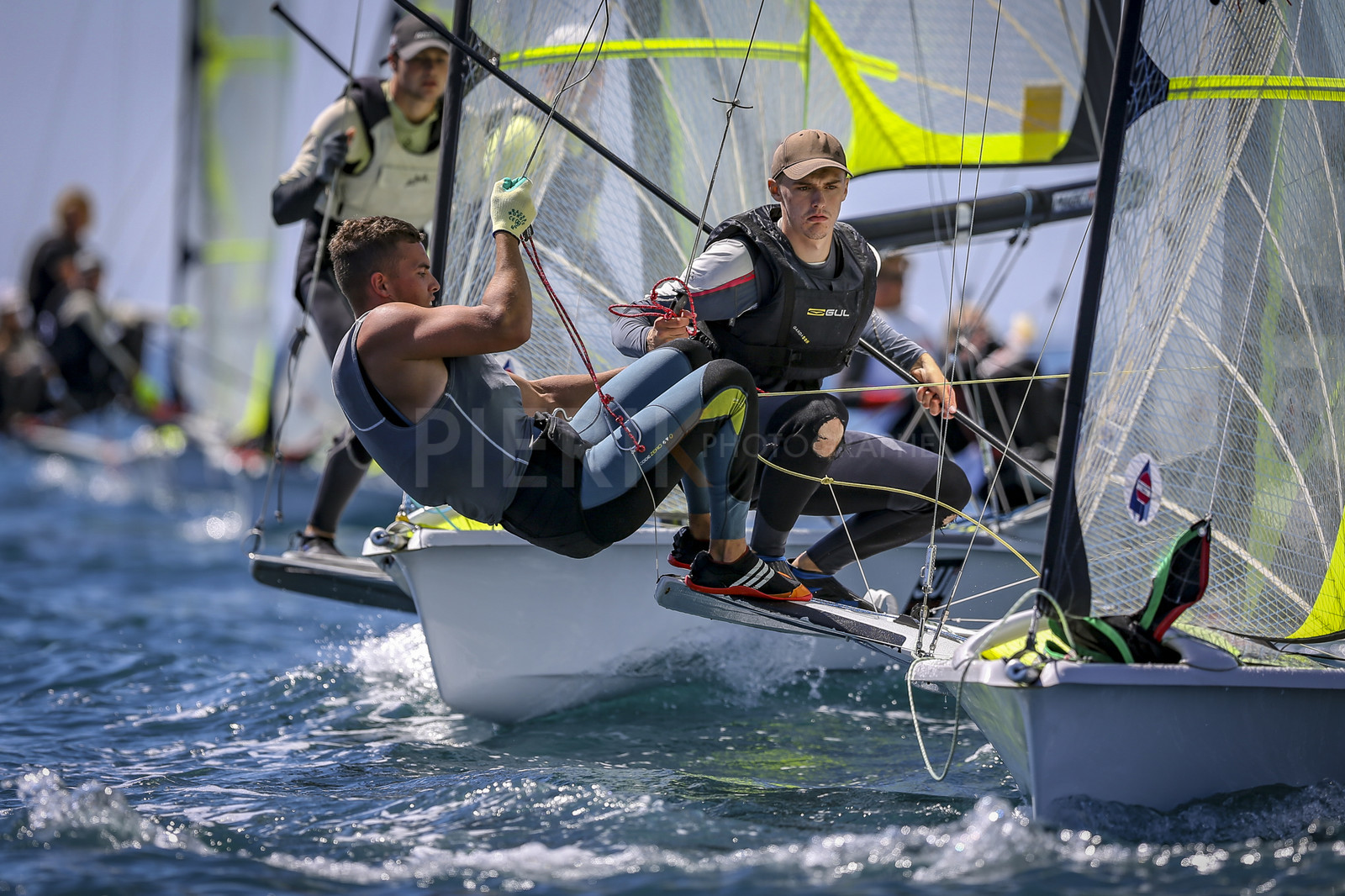 Marseilles France is hosting more than 200 sailors from 28 nations for the 2018 Junior Worl Championship of 49er, 49erFX and Nacra 17. Held from 28 august to 1st september 2018. © Pierick Jeannoutot